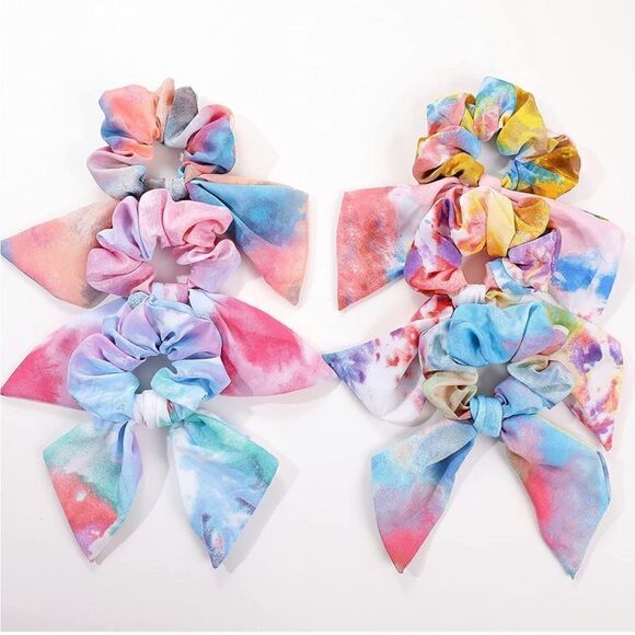 Accessories - Summer Hair Scrunchies 